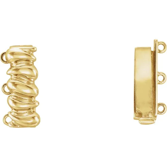 Three Strand Slide Clasp