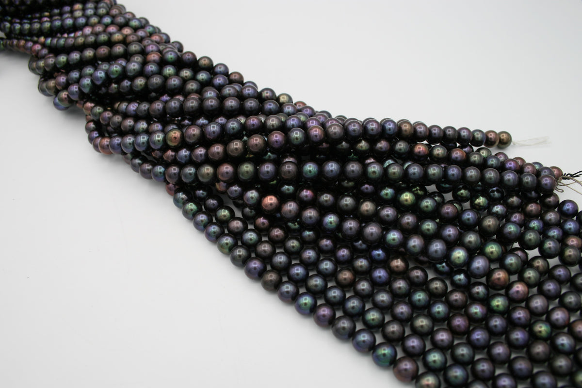 Loose Freshwater Pearl Strands Black