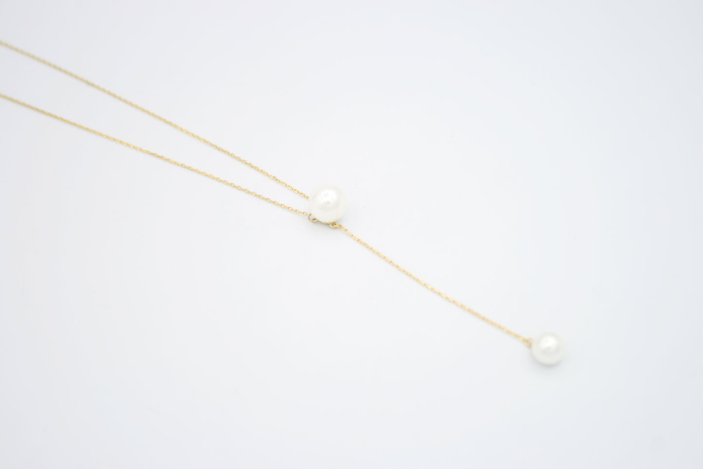 Madre Perla Lariat Necklace