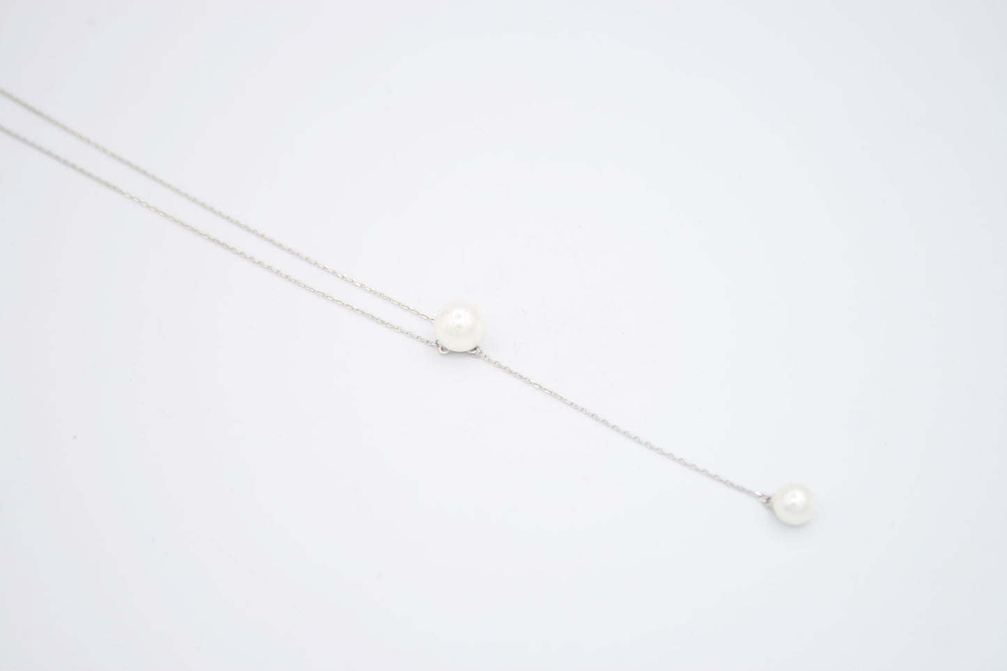 Madre Perla Lariat Necklace