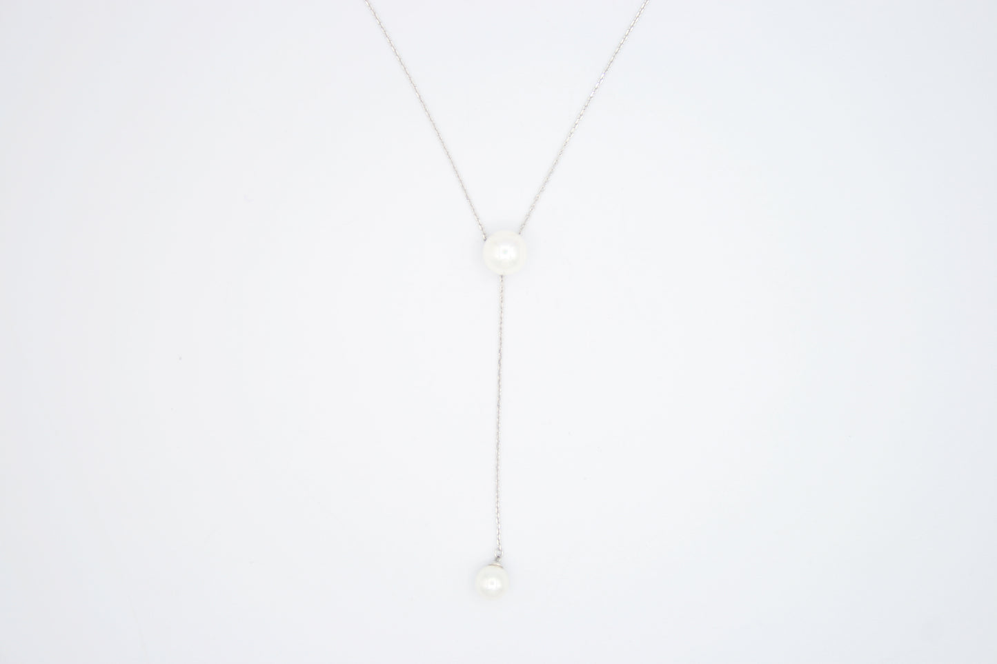 Madre Perla Lariat Necklace