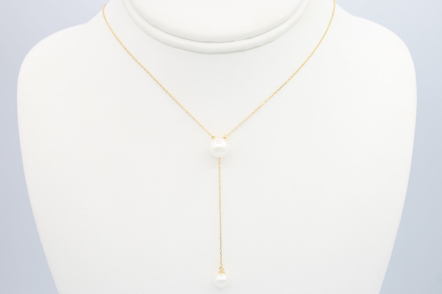 Madre Perla Lariat Necklace