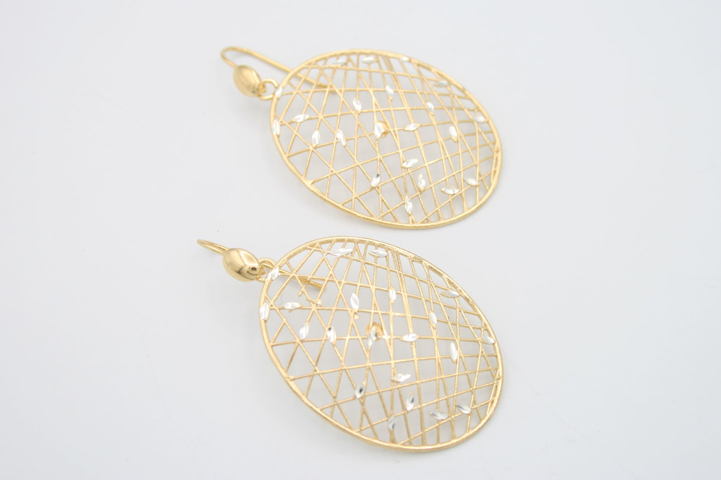 Lattice Dangle Earrings