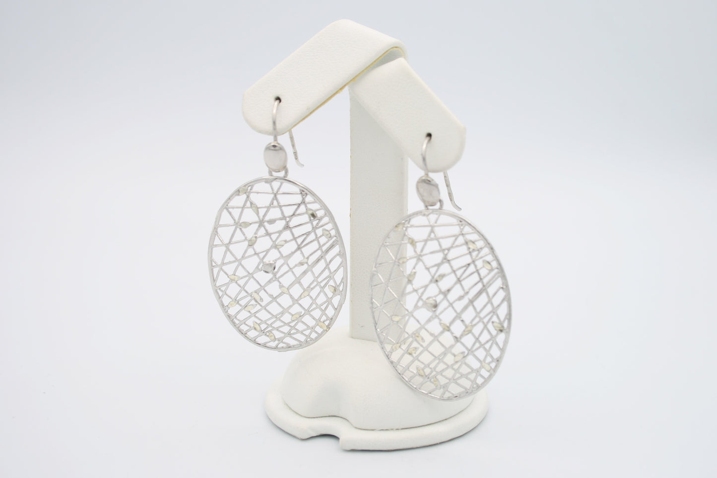 Lattice Dangle Earrings