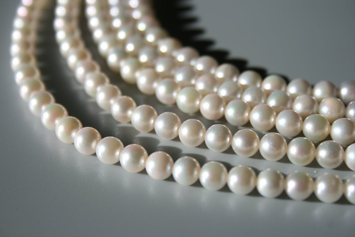 5.0-5.5mm Japanese Akoya Pearl Strand