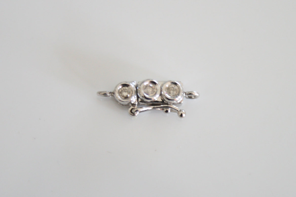 Three Diamond Clasp