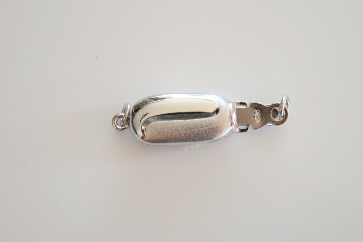 Sterling Silver Oval Clasp