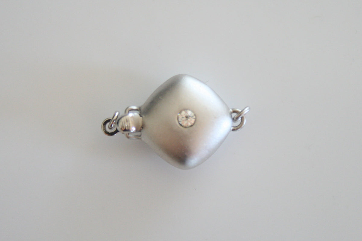 Diamond Shape Sterling Silver Clasp