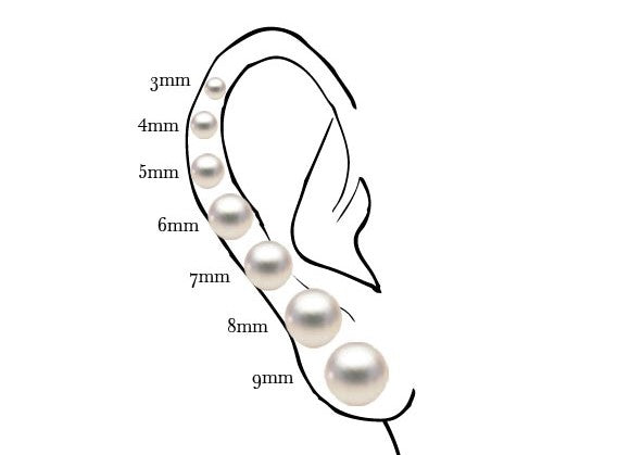 Akoya Pearl Studs
