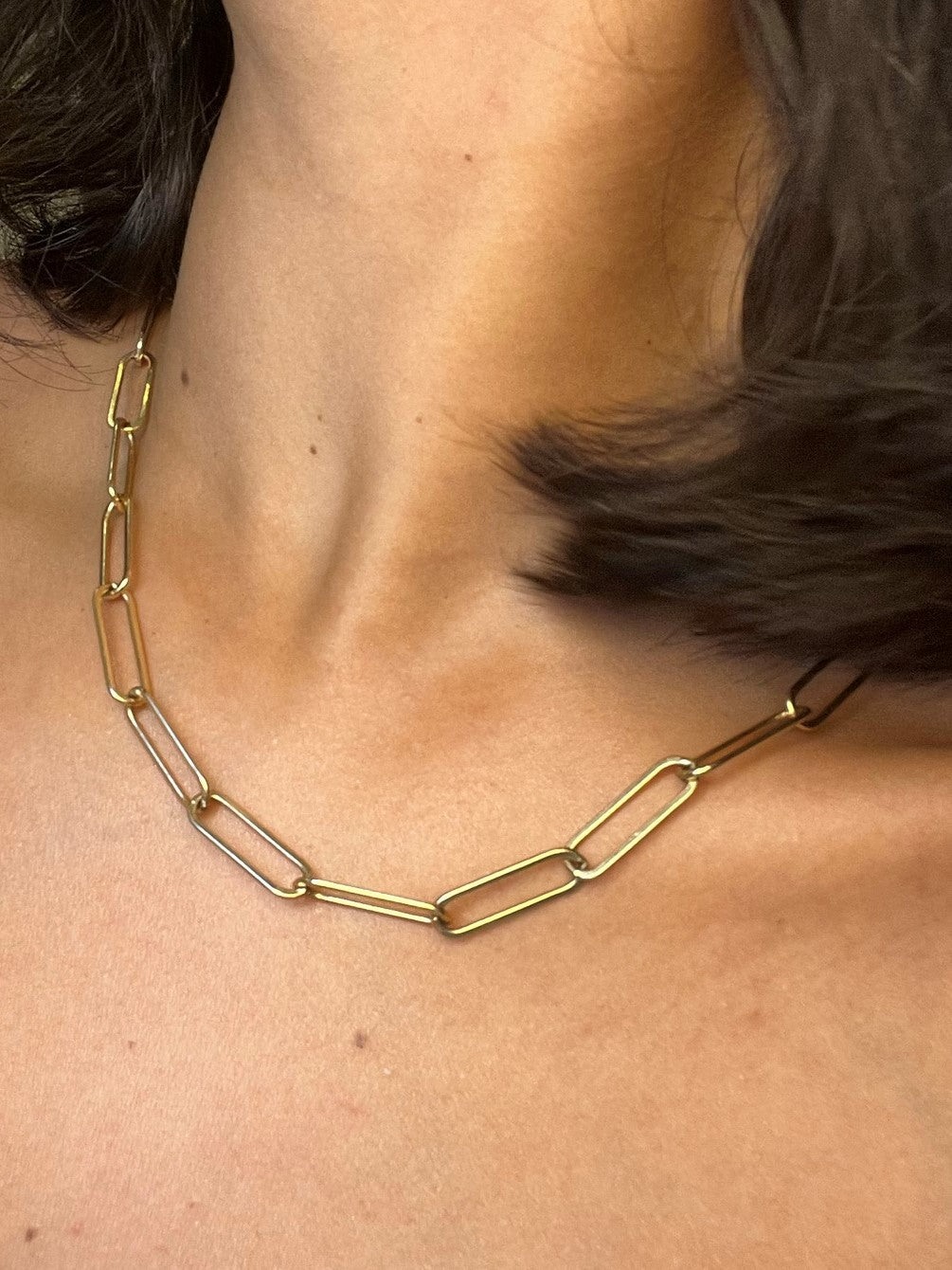 XXL Paper Clip Necklace