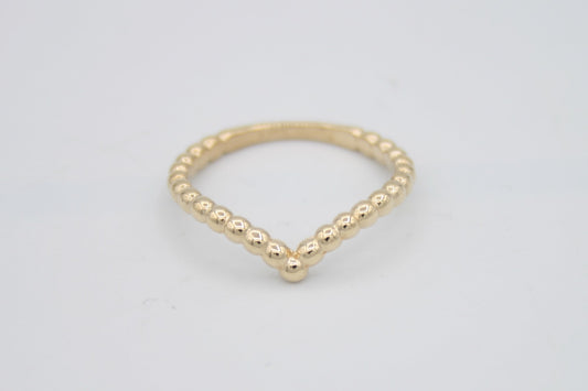 V-ded Stacking Ring