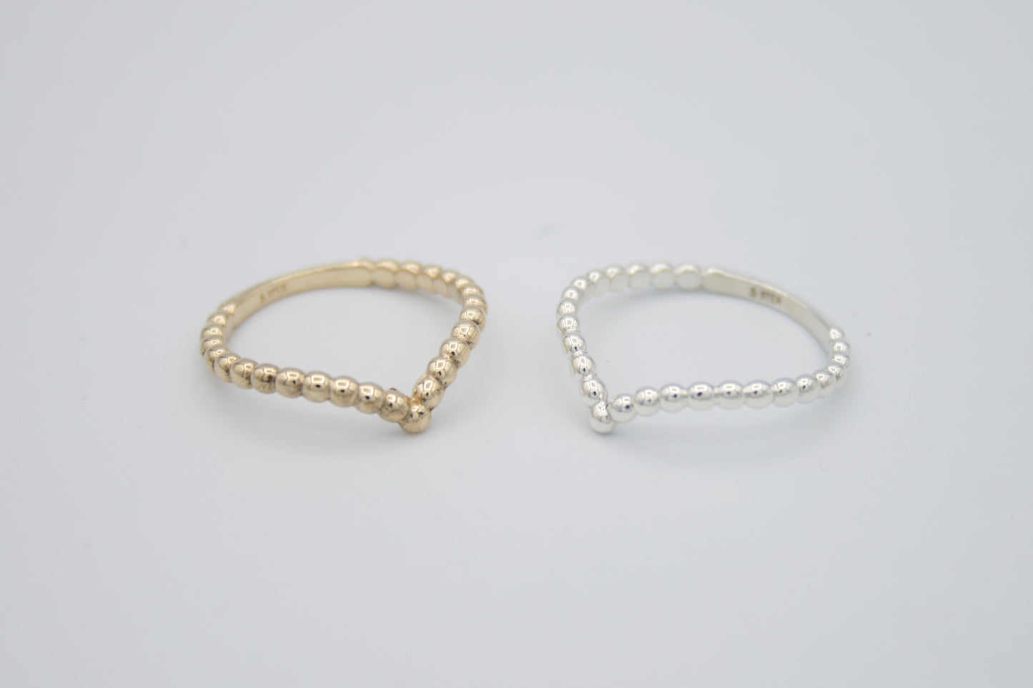 V-ded Stacking Ring