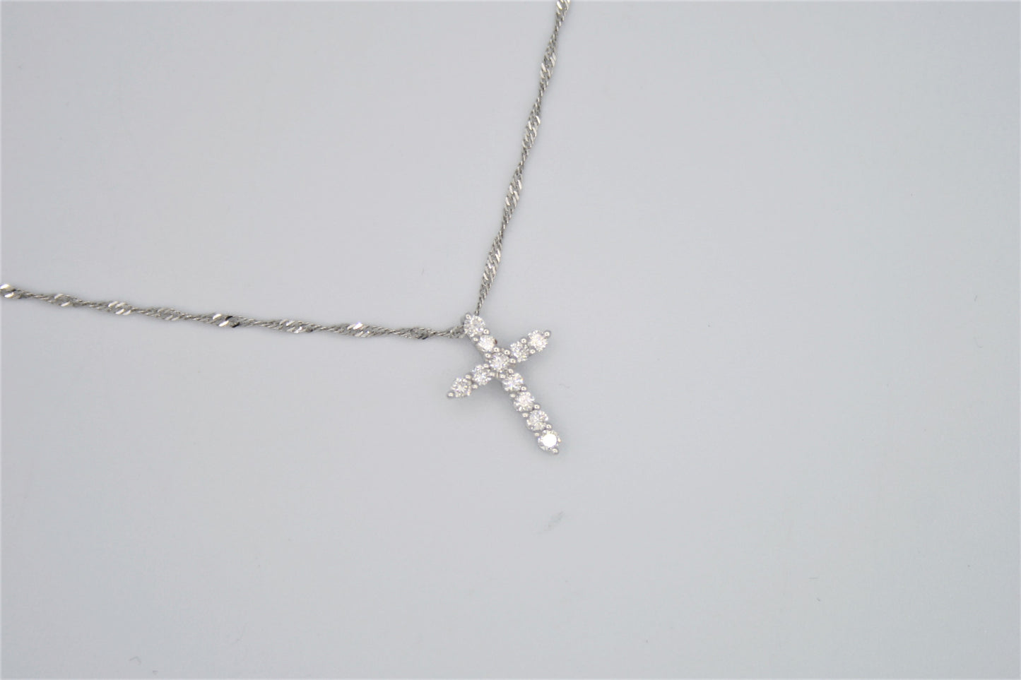 Diamond Cross Pendant