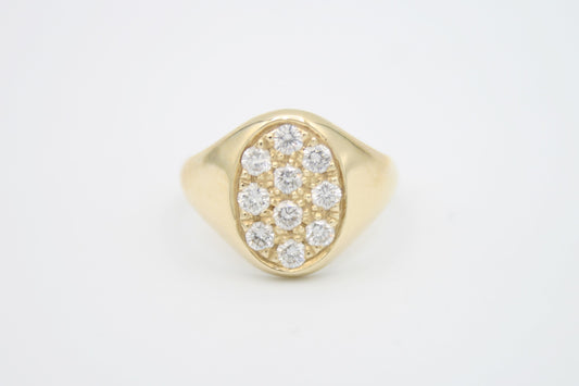 Diamond Signet Ring