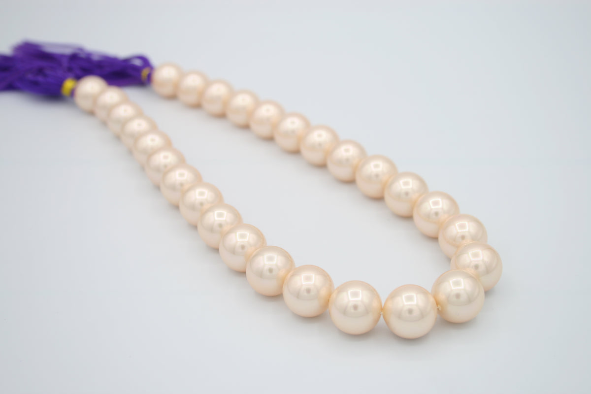 14mm Mother of Pearl Strands