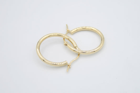 Lightweight Gold Hoops