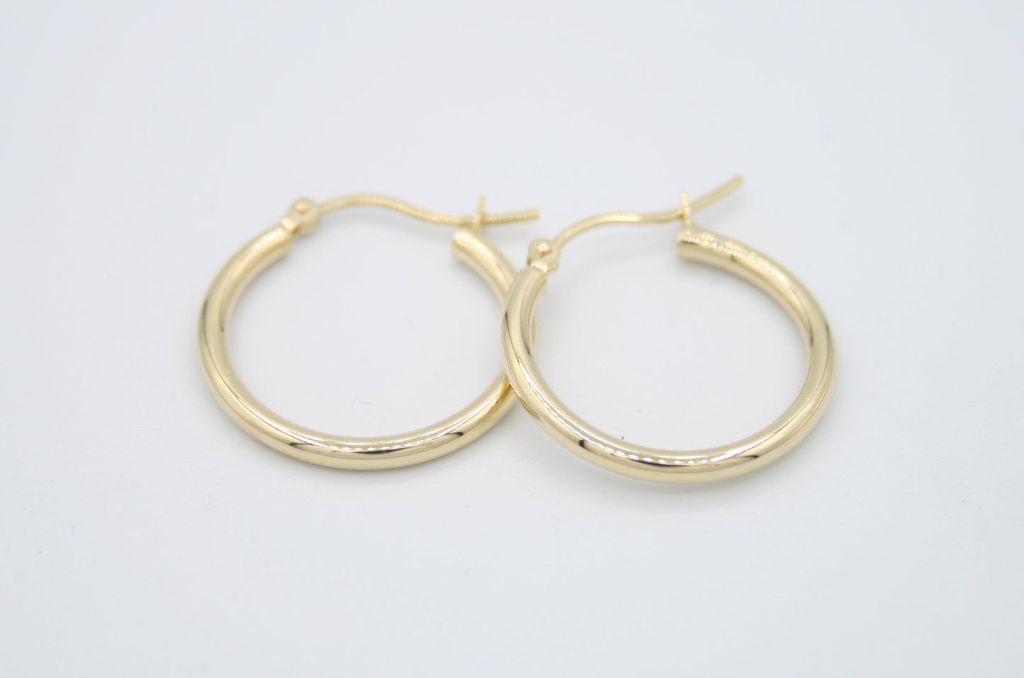 Lightweight Gold Hoops