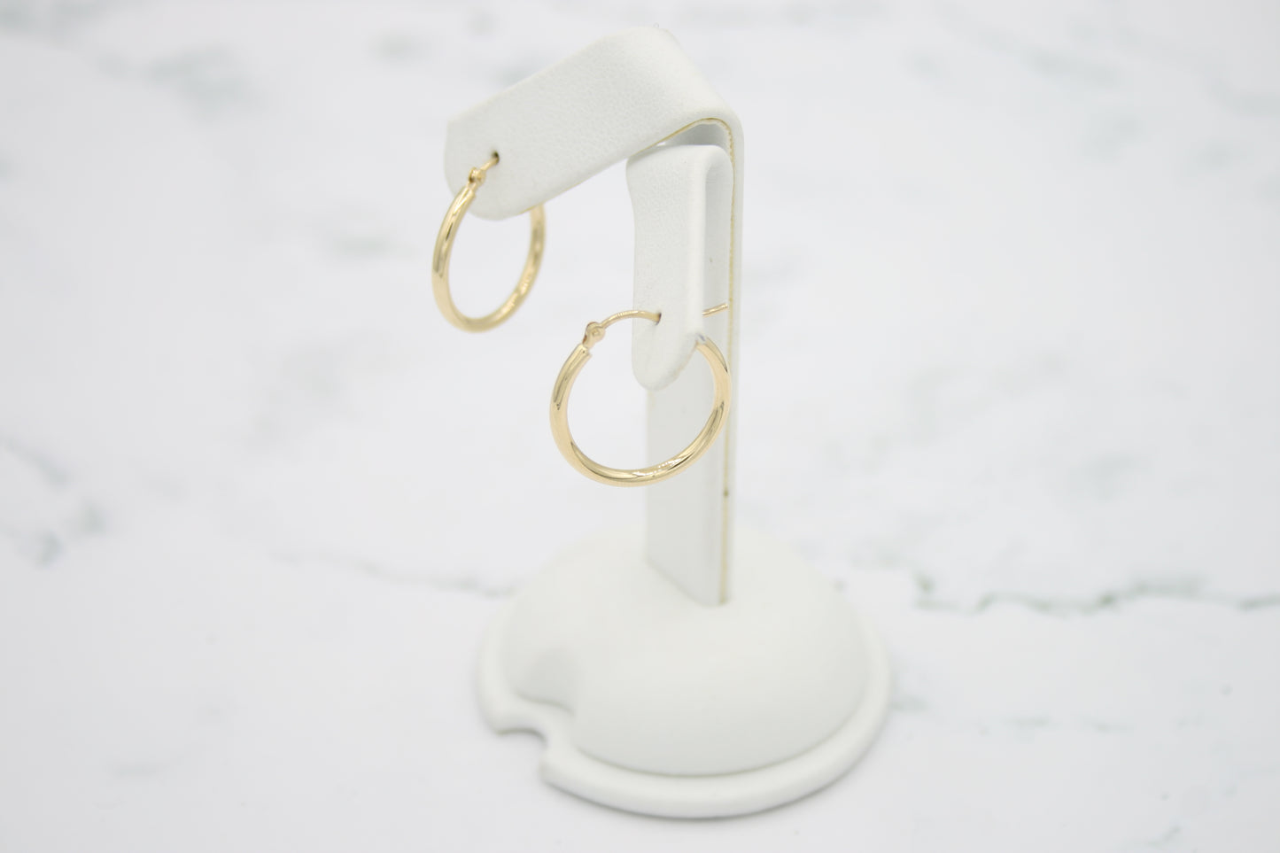 Lightweight Gold Hoops