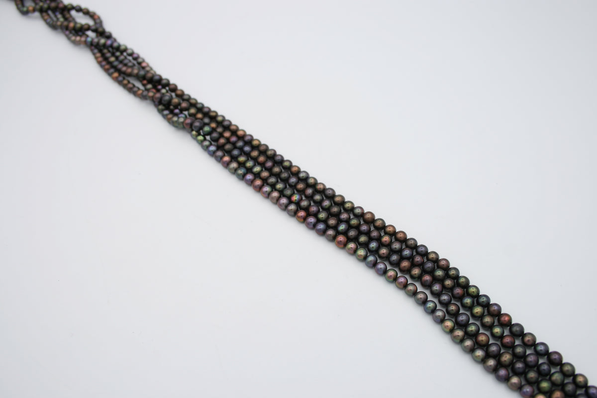Loose Freshwater Pearl Strands Black