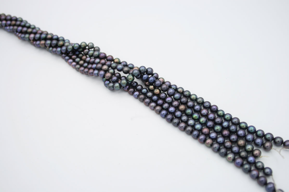 Loose Freshwater Pearl Strands Black