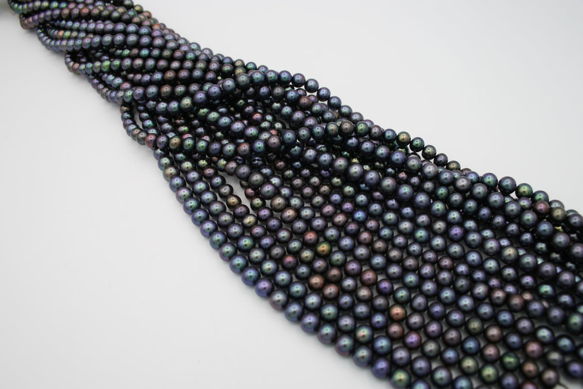 Loose Freshwater Pearl Strands Black