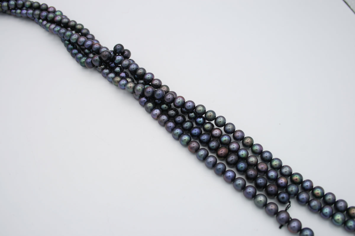 Loose Freshwater Pearl Strands Black