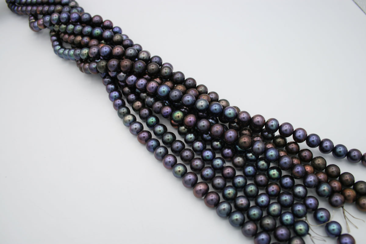 Loose Freshwater Pearl Strands Black