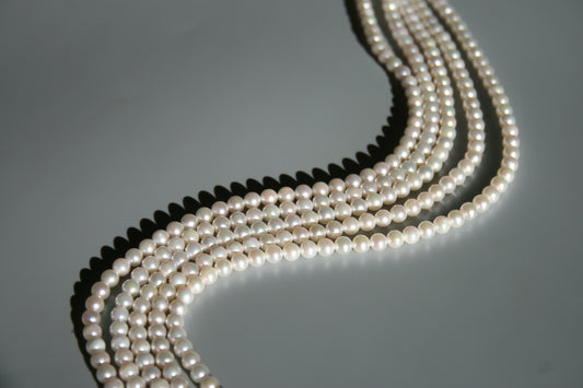 5.0-5.5mm Japanese Akoya Pearl Strand