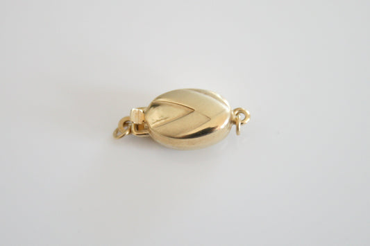 Oval Pearl Clasp
