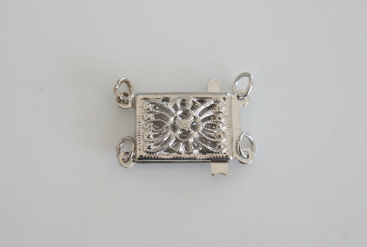 Two Strand Filigree Box Clasp