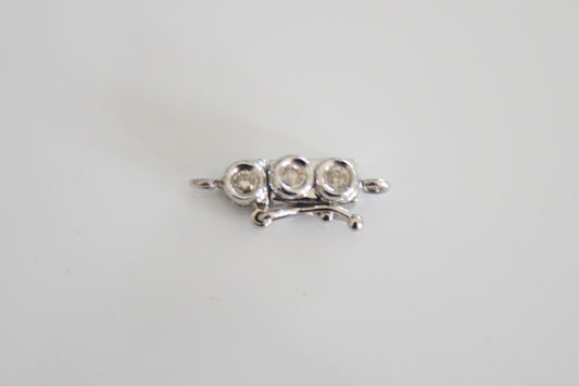 Three Diamond Clasp
