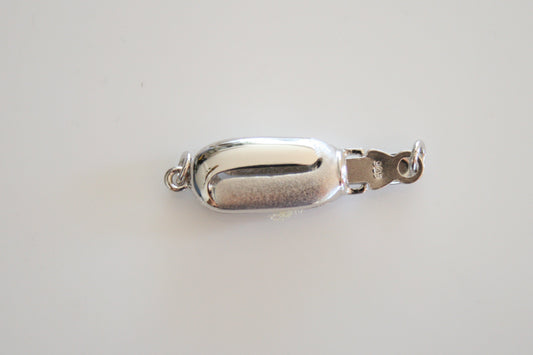 Sterling Silver Oval Clasp