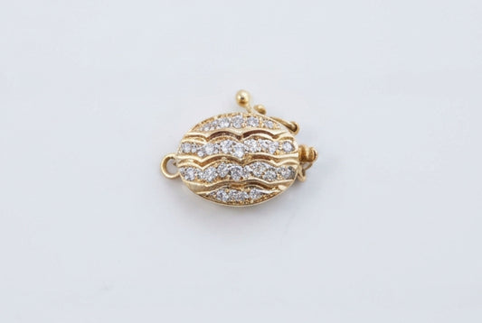 Diamond Box Clasp