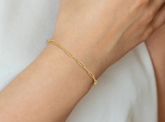 Paper Clip Bracelet