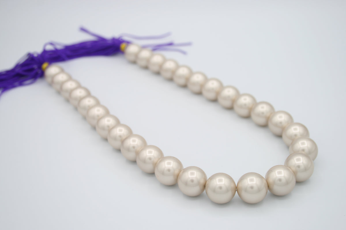 14mm Mother of Pearl Strands