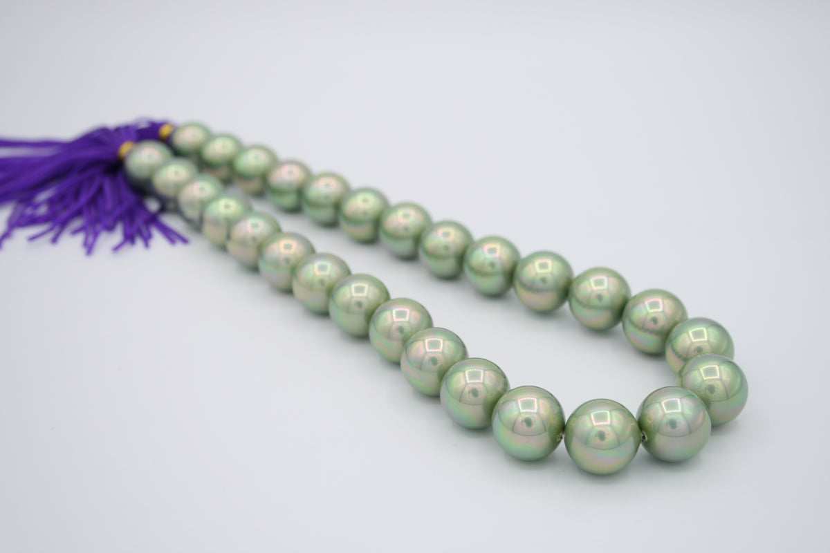 14mm Mother of Pearl Strands