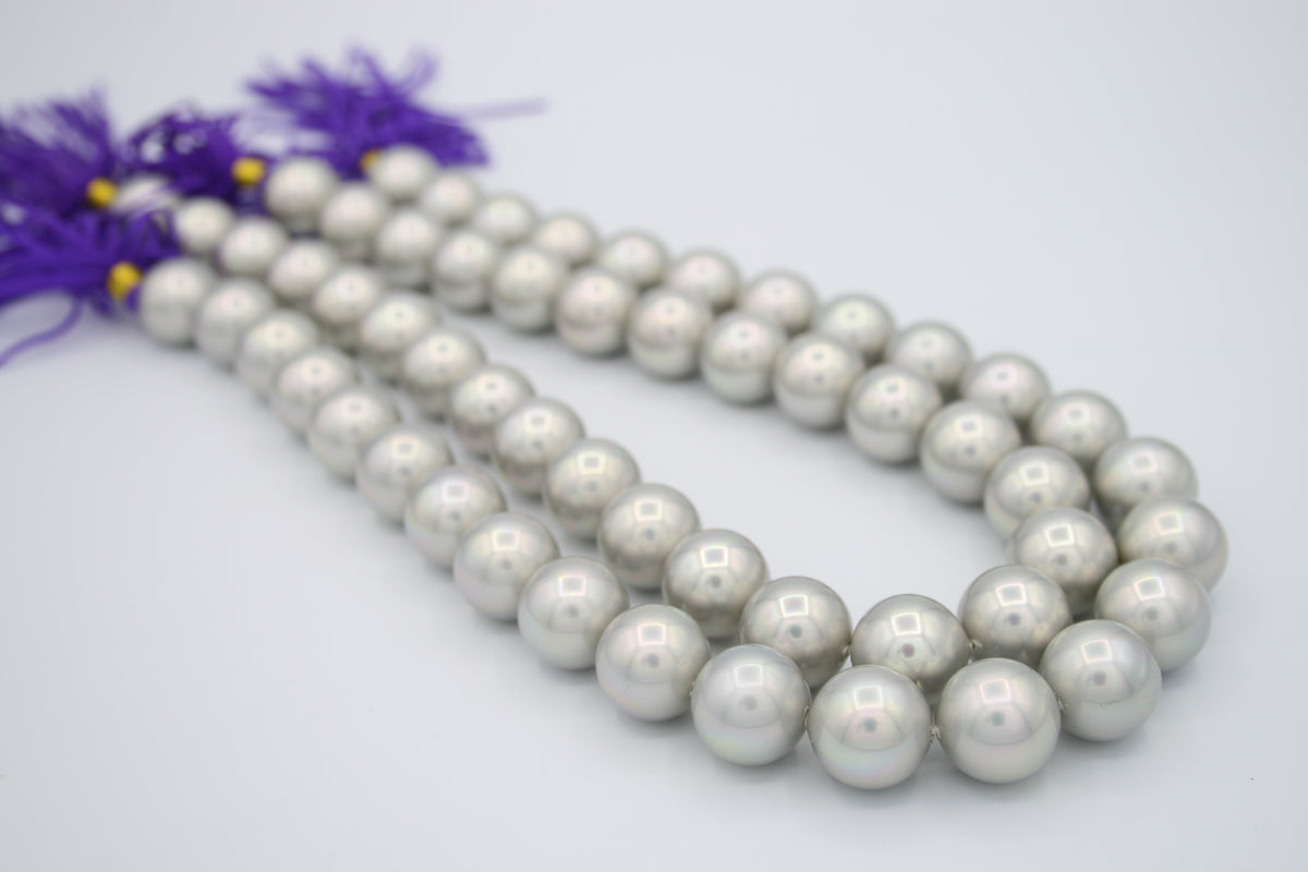 14mm Mother of Pearl Strands
