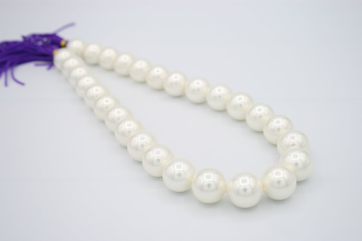 14mm Mother of Pearl Strands