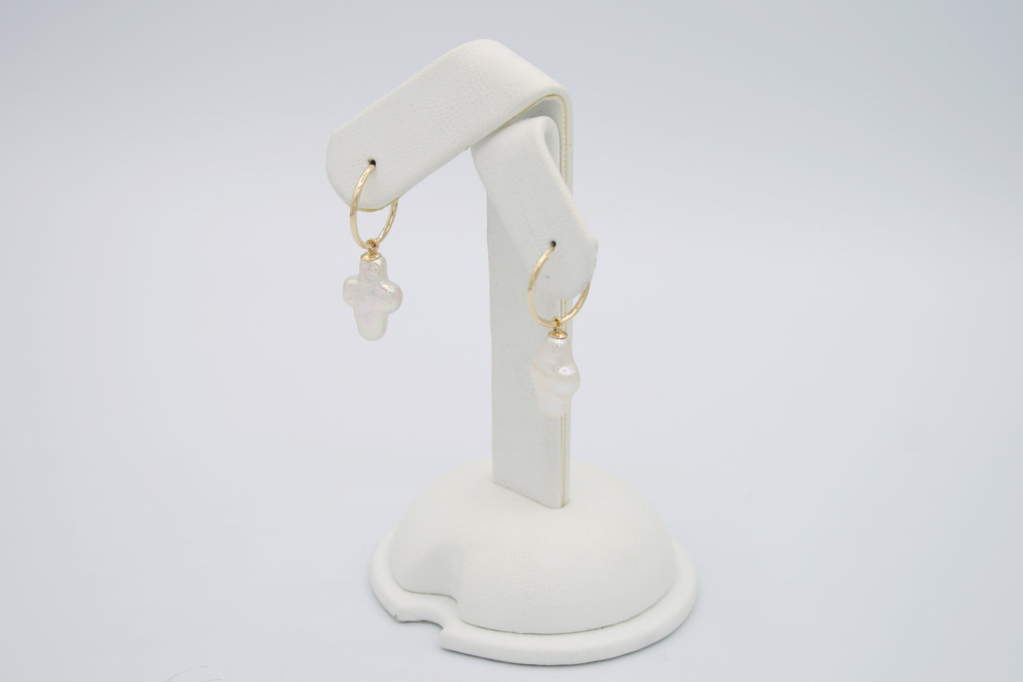 Cross Pearl Charm