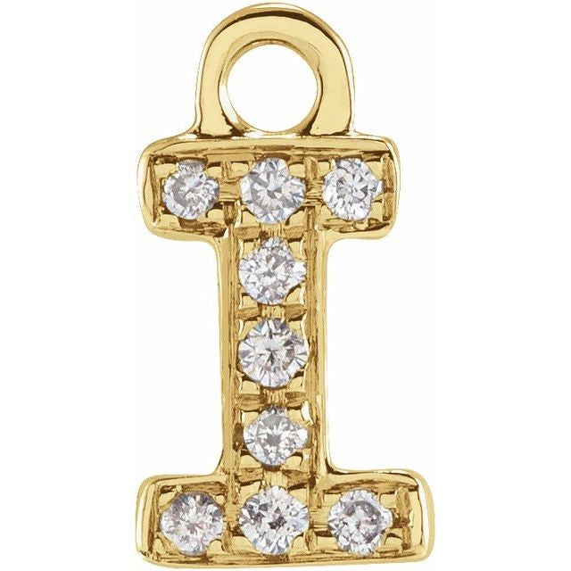 Diamond Initial Charm