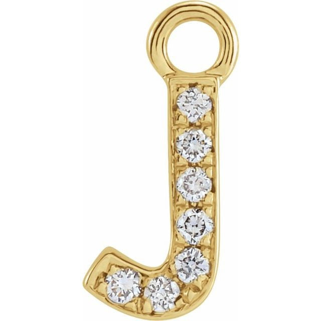 Diamond Initial Charm